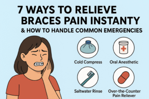 7 Ways to Relieve Braces Pain Instantly & How to Handle Common Emergencies