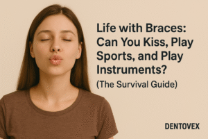 Life with Braces Can You Kiss, Play Sports, and Play Instruments