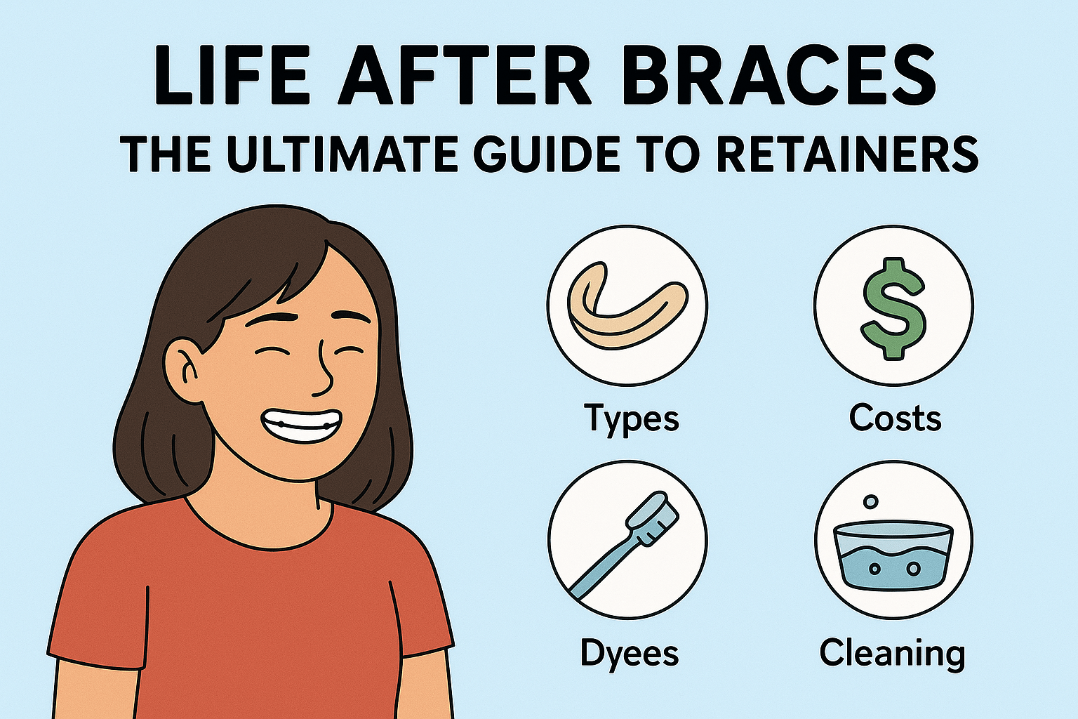 Life After Braces: The Ultimate Guide to Retainers (Types, Costs & Cleaning)