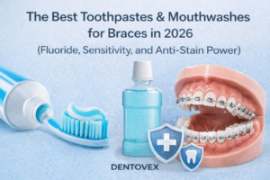 The Best Toothpastes & Mouthwashes for Braces in 2026 (Fluoride, Sensitivity, and Anti-Stain Power)