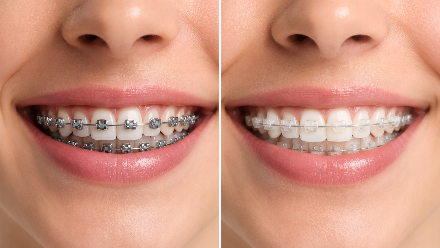 Clear Braces Versus Metal Braces A Detailed Clinical Comparison DENTOVEX