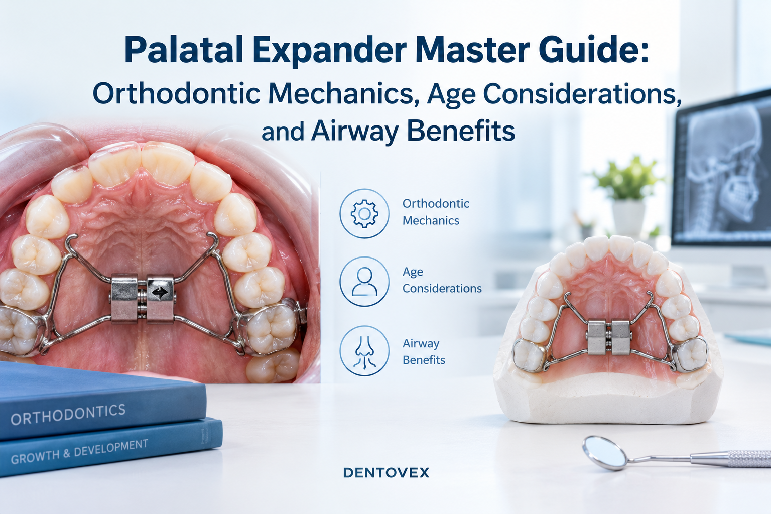 Palatal Expander Master Guide: Orthodontic Mechanics, Age Considerations, and Airway Benefits DENTOVEX